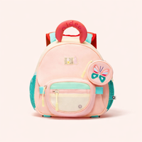 Kids' Lightweight School Backpack with Bottle Holder