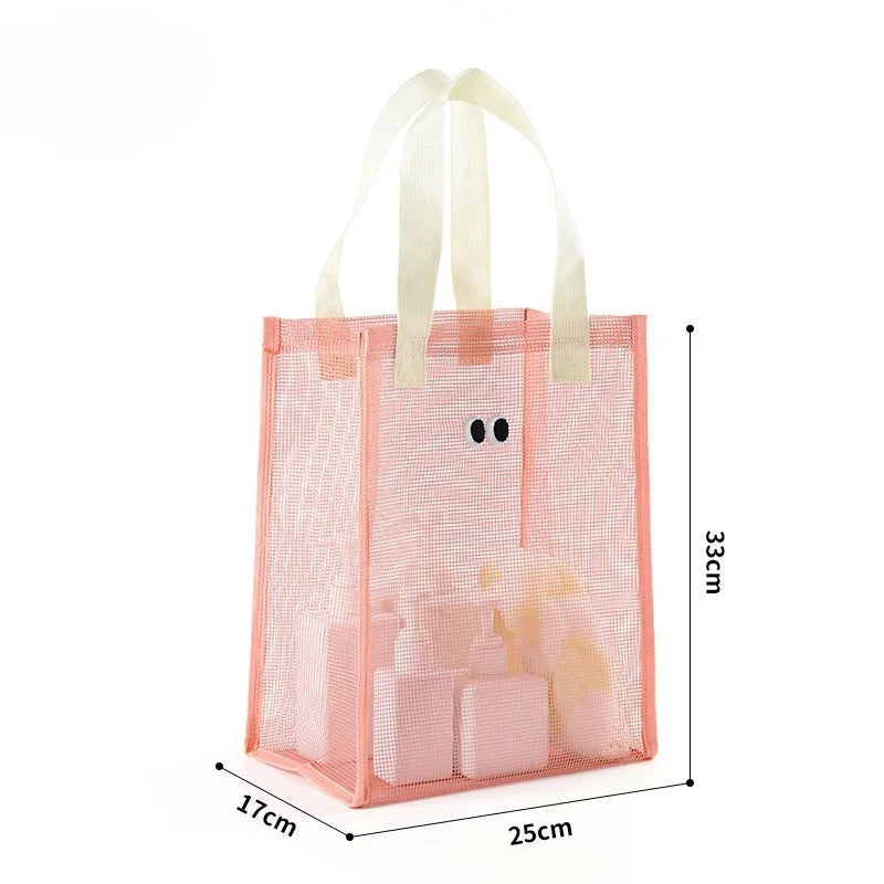 Kids Mesh Beach Tote Bag