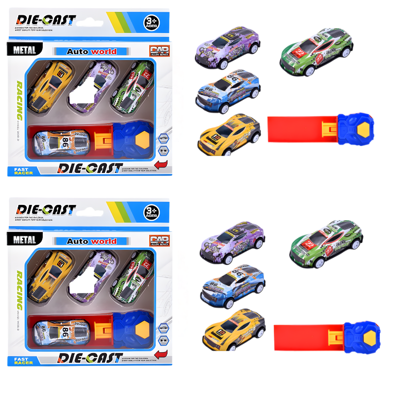 Kids' Mini Car Launcher Play Set