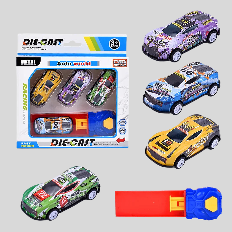 Kids' Mini Car Launcher Play Set