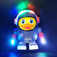 Kids' Musical Dancing Astronaut Duck Toy