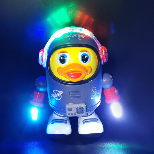 Kids' Musical Dancing Astronaut Duck Toy
