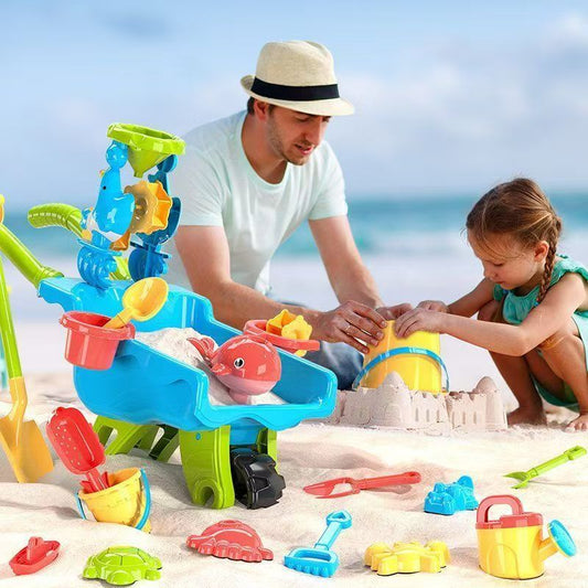 Kids' Outdoor Sand & Beach Wheelbarrow Play Set