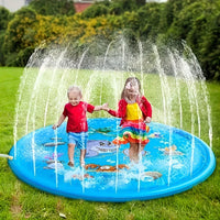 Kids Outdoor Sprinkler Play Mat