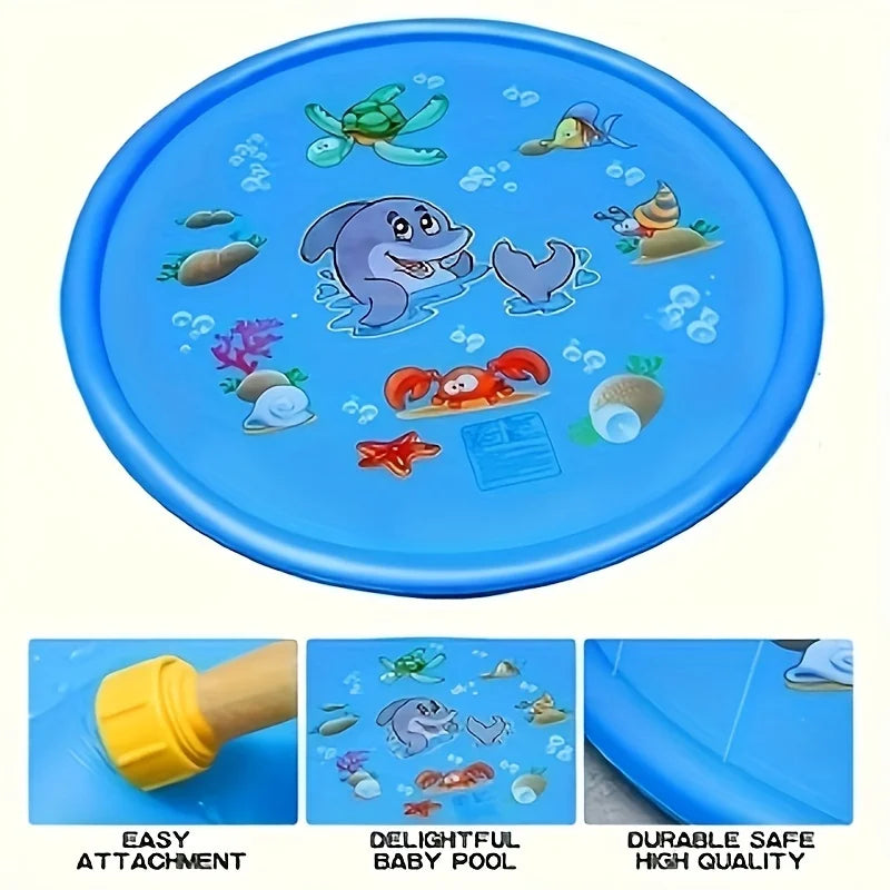 Kids Outdoor Sprinkler Play Mat