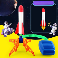 Kids' Outdoor Stomp Rocket & Launcher Set