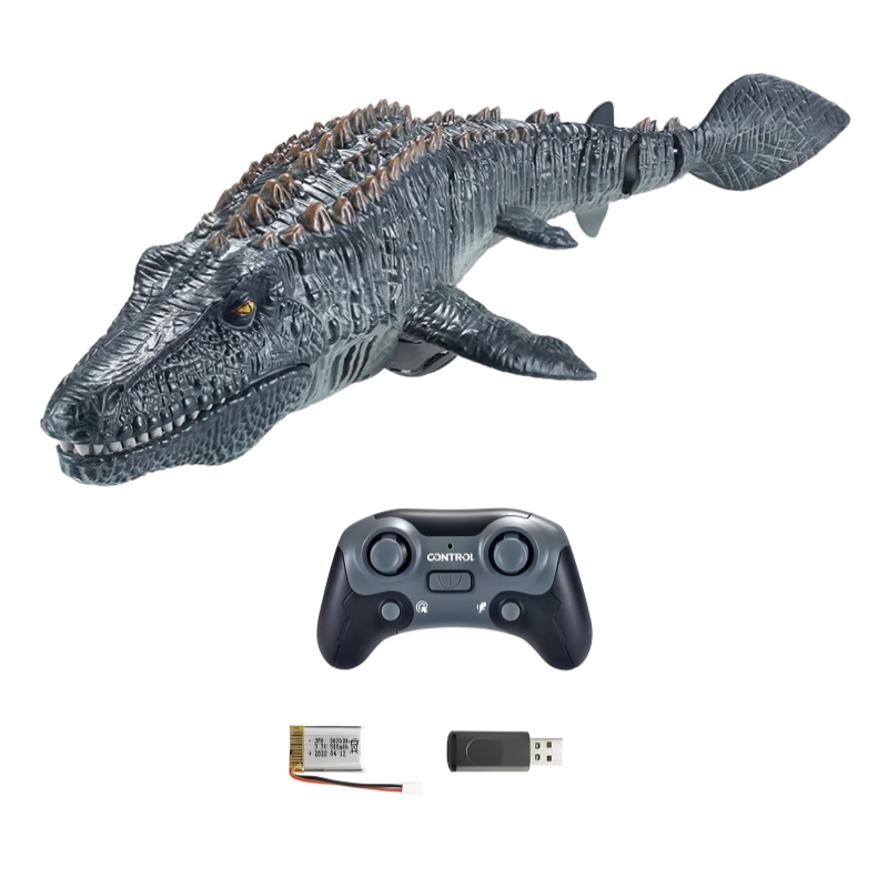 Kids' RC Swimming Dinosaur Toy with Water Spray