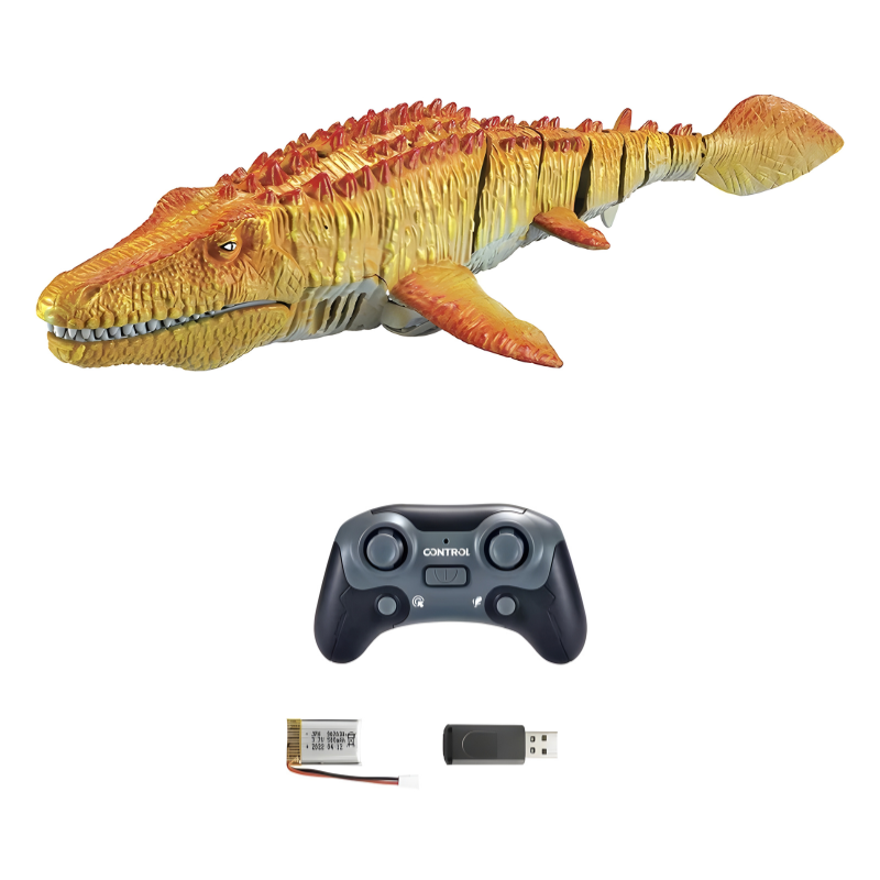 Kids' RC Swimming Dinosaur Toy with Water Spray