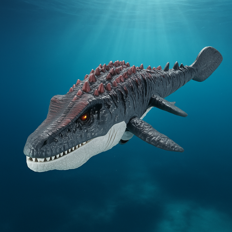 Kids' RC Swimming Dinosaur Toy with Water Spray