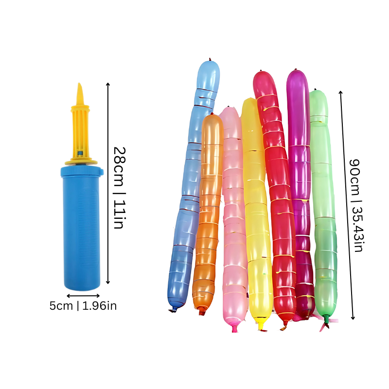 Kids' Rocket Balloon Launch Set for Active Play
