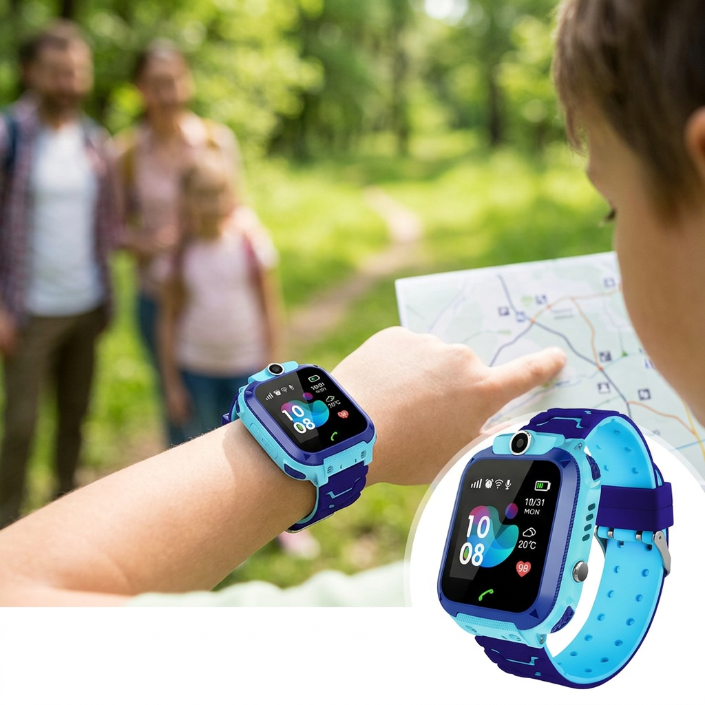 Kids Smartwatch with GPS, Camera, Phone Calls and SOS Button