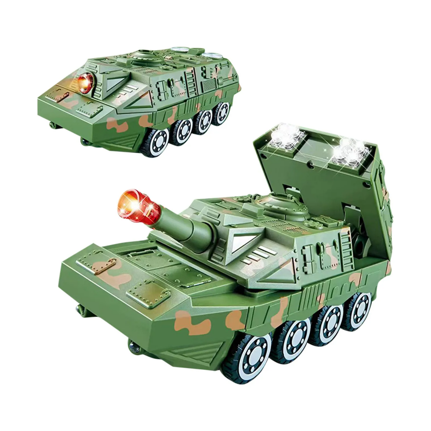 Kids' Transforming Robot Toy Car with Obstacle Detection