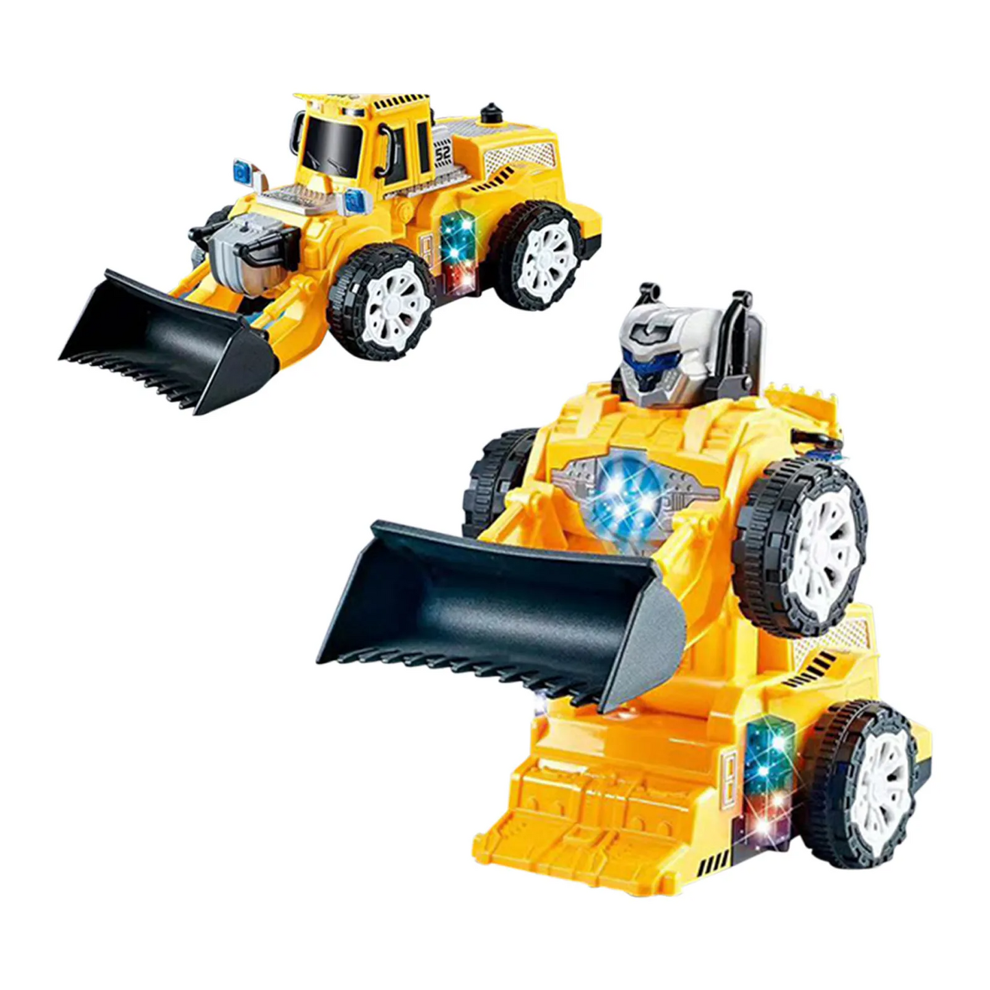 Kids' Transforming Robot Toy Car with Obstacle Detection