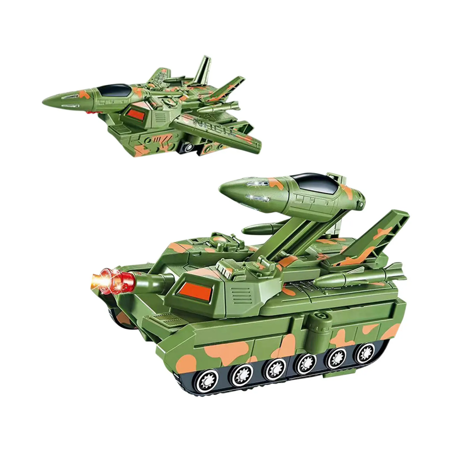Kids' Transforming Robot Toy Car with Obstacle Detection