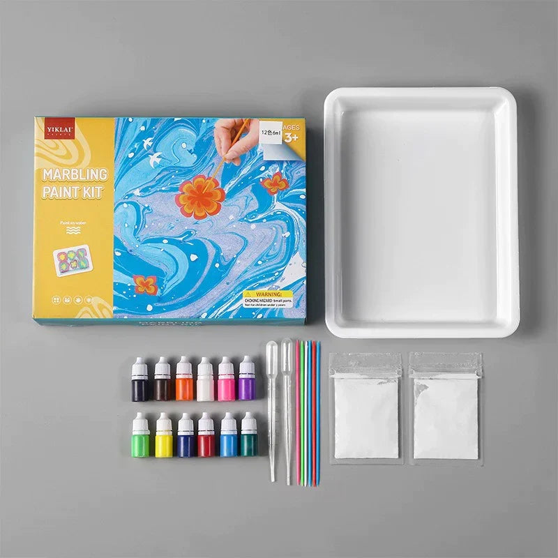 Kids' Water Marble Painting Art Kit
