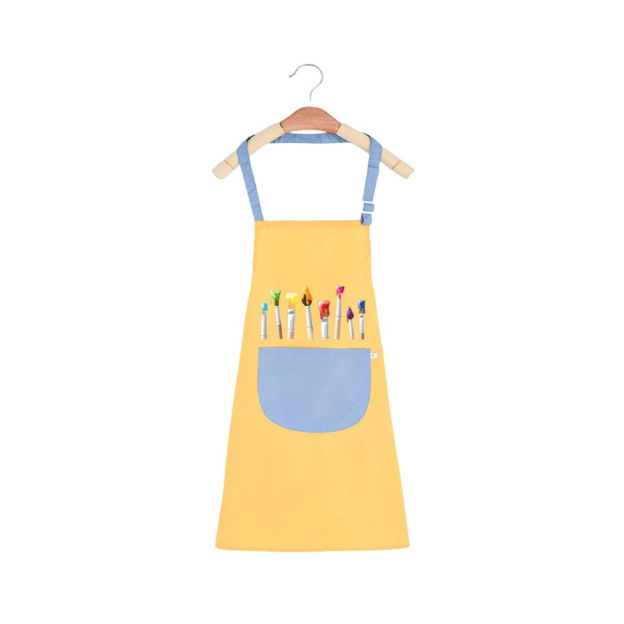 Kids Waterproof Art & Play Smock for Ages 2-12