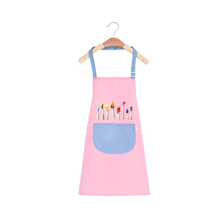 Kids Waterproof Art & Play Smock for Ages 2-12