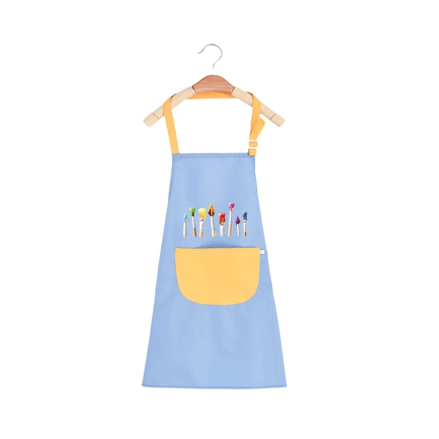 Kids Waterproof Art & Play Smock for Ages 2-12