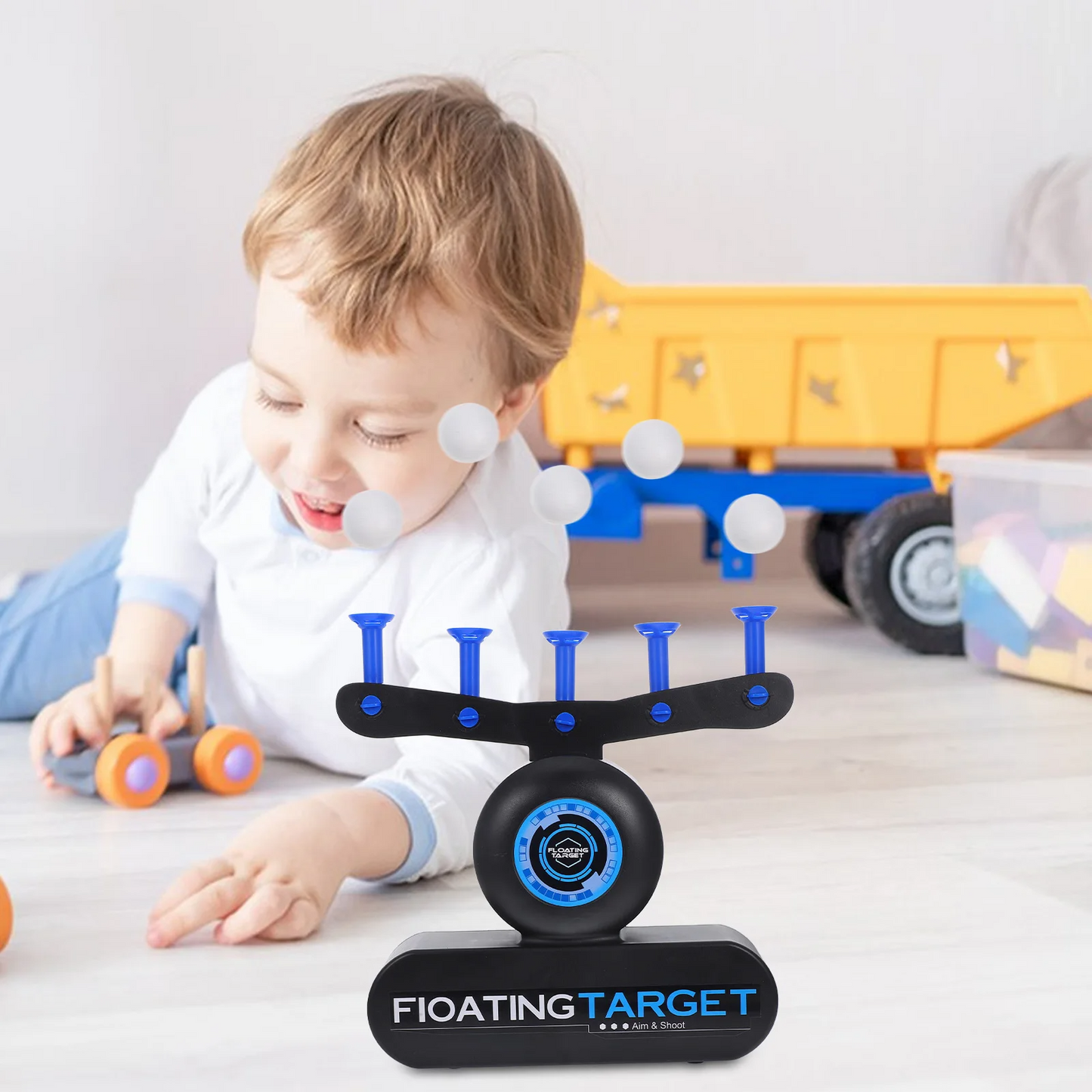 Kletshuts™ AirshotToy: Floating Ball Airshot Target Shooting Toy Set