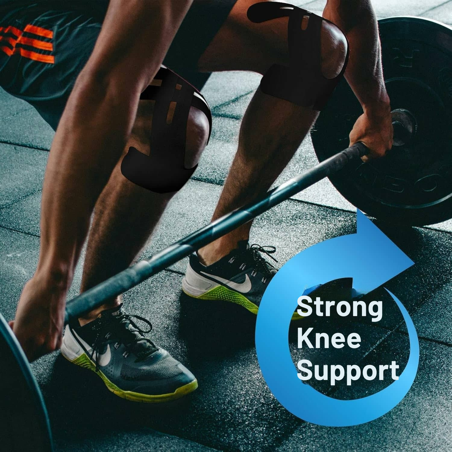 Knee Brace | Pre-Cut Kinesio Tape | Breathable Knee Support
