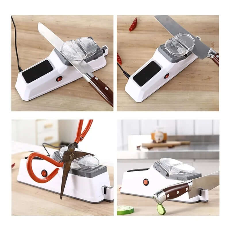 Knife Sharpener | Fast & Safe | Rechargeable | SharpEase