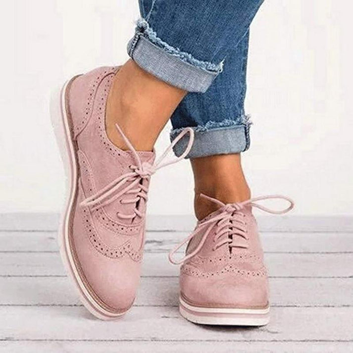Lace-Up Oxford Shoes