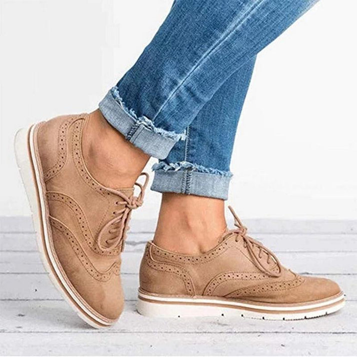 Lace-Up Oxford Shoes