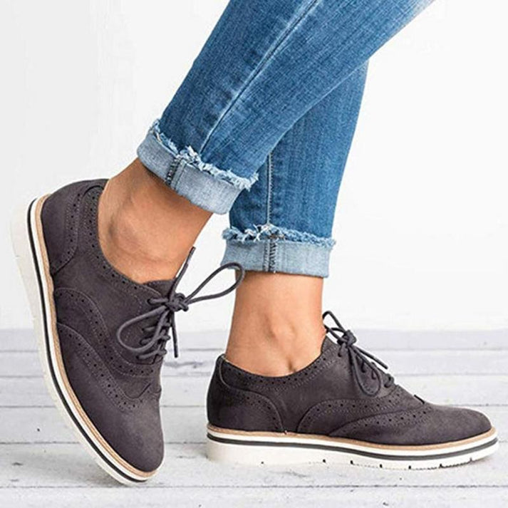 Lace-Up Oxford Shoes