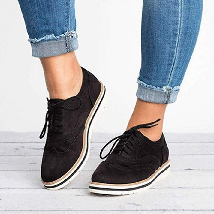 Lace-Up Oxford Shoes