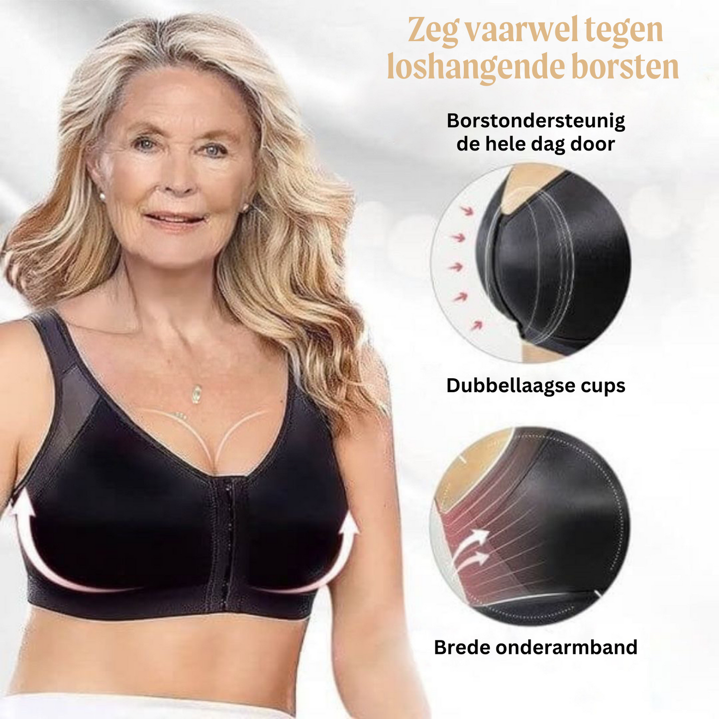 Ladies Posture Correcting Bra - Comfort & Back Support