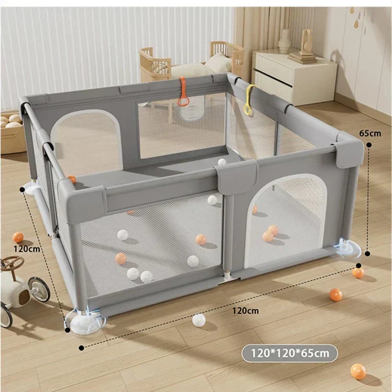 Large Baby & Toddler Playpen – Safe Indoor & Outdoor Play Area with Soft Panels