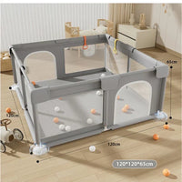 Large Baby & Toddler Playpen – Safe Indoor & Outdoor Play Area with Soft Panels