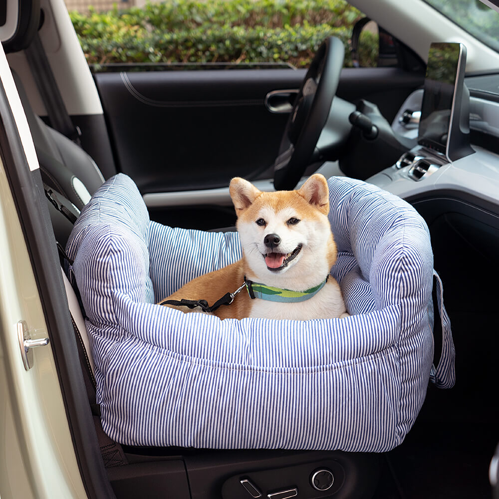 Large Dog Car Seat - Portable, Cozy Cushion for Outings