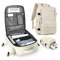 Large Women's Travel Bag Waterproof Hiking Backpack – 35L Multifunction