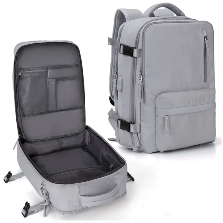 Large Women's Travel Bag Waterproof Hiking Backpack – 35L Multifunction
