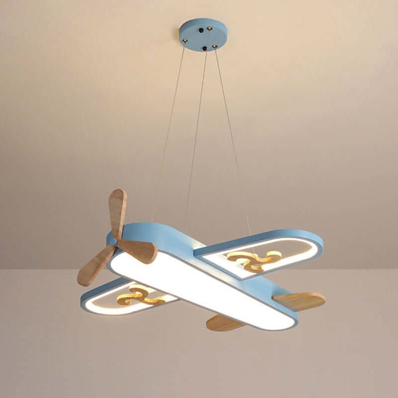 LED Airplane Ceiling Light for Kids Room with Remote