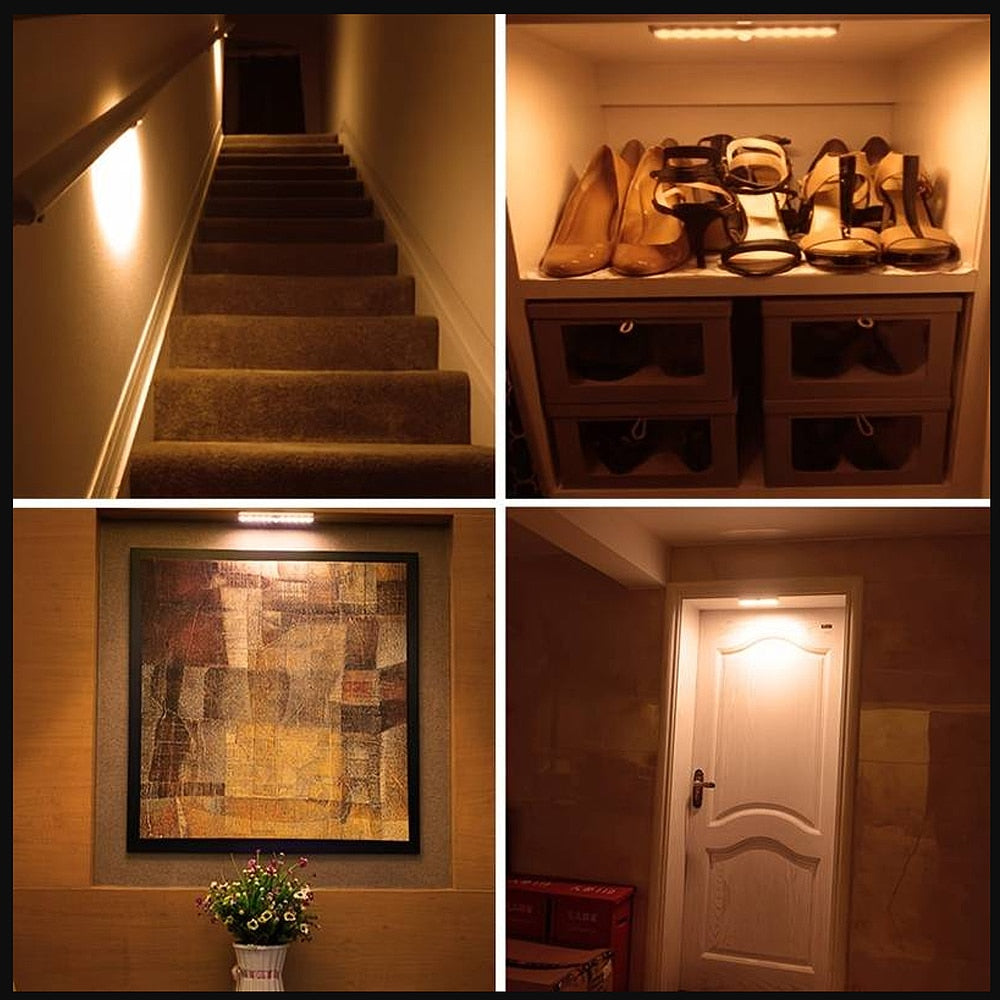 LED cabinet light with sensor - warm white - 200 Lumen