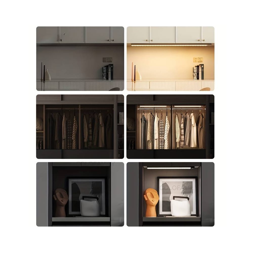 LED cabinet light with sensor - warm white - 200 Lumen