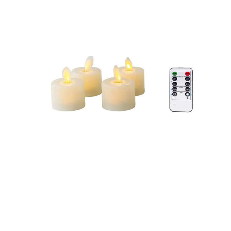 LED Candle Holder Set with Moving Wick