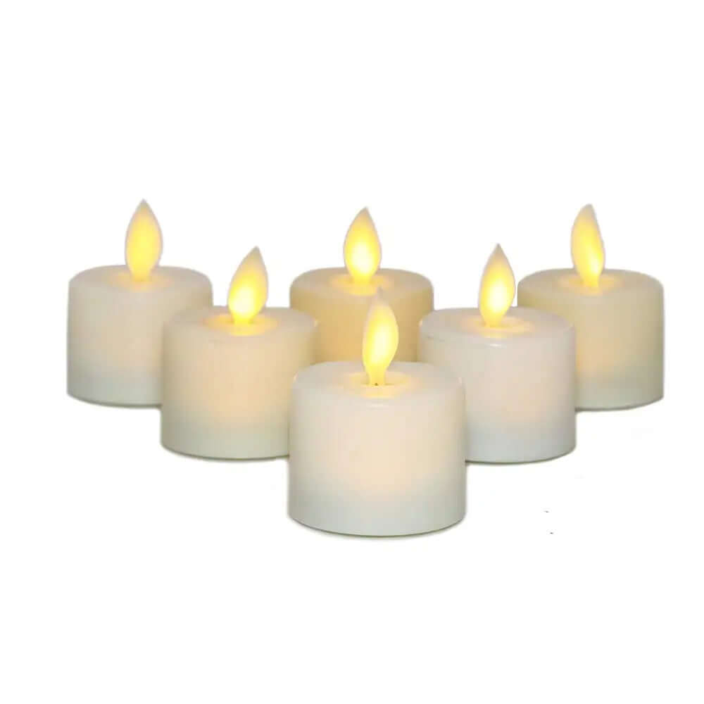 LED Candle Holder Set with Moving Wick