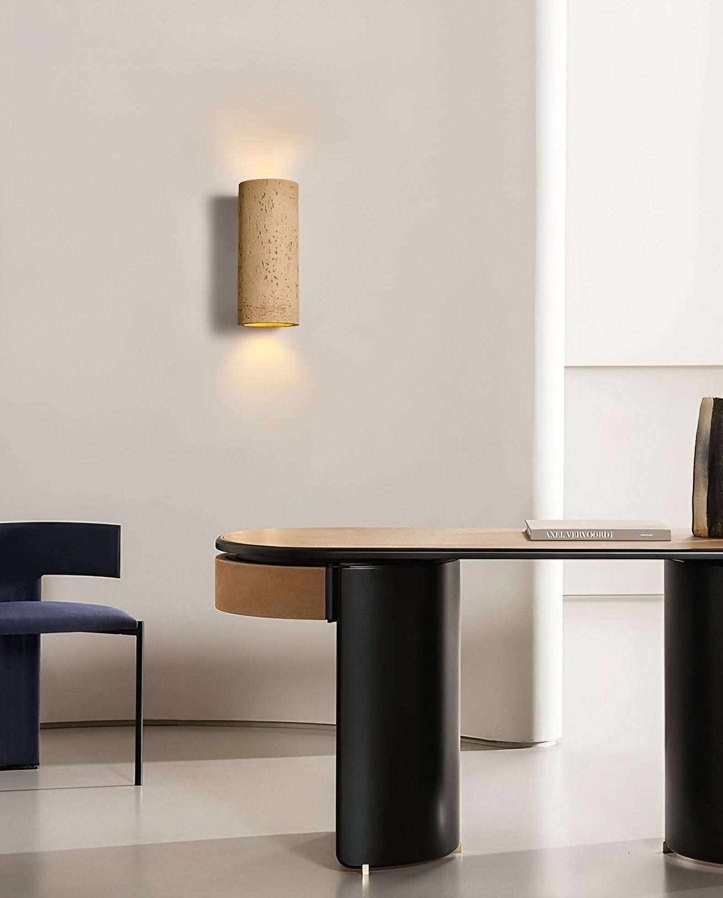 LED Cylinder Wall Light – Set of 2