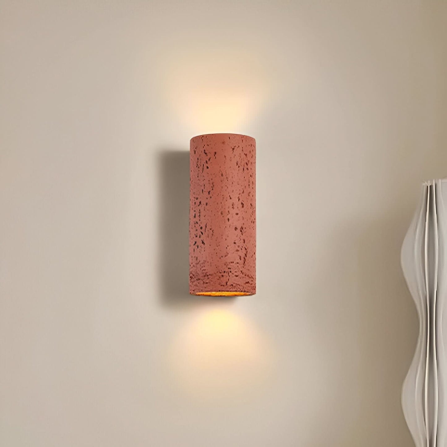 LED Cylinder Wall Light – Set of 2