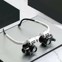 LED Magnifying Glasses - 8x 15x 23x Loupes | Comfort & Precision