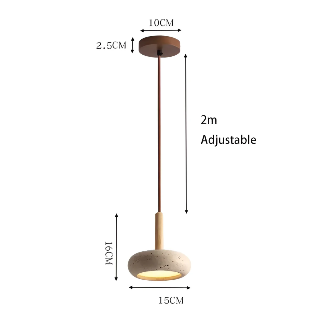 LED Retro Japanese Ceiling Lamp - TranquilHalo