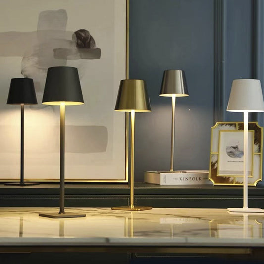 LED Table Lamp with Touch and Rechargeable Function