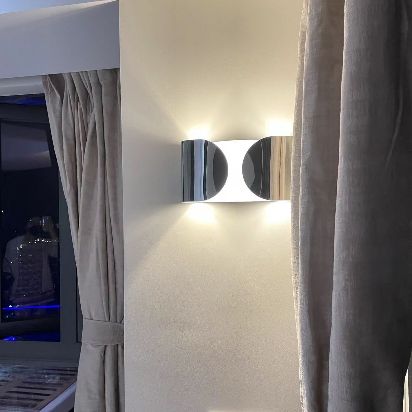 LED Wall Lamp – Set of 2 Modern Indoor Lights