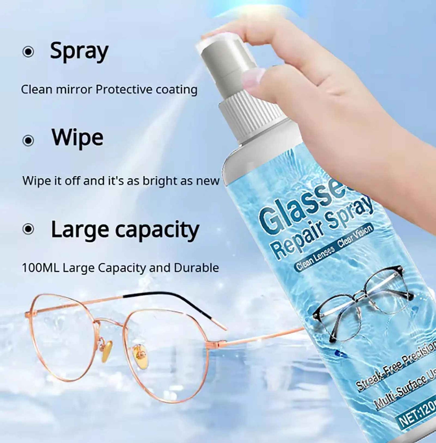 Lens Spray - Professional Multi-Surface Lens Care Spray