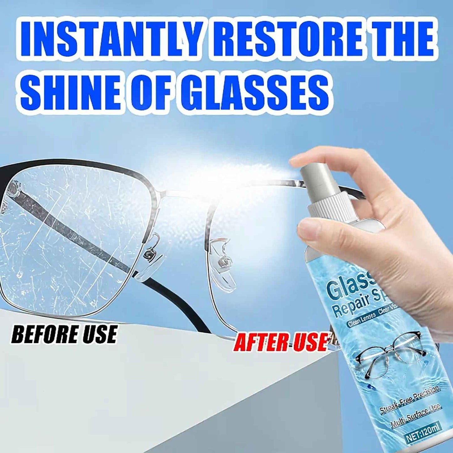 Lens Spray - Professional Multi-Surface Lens Care Spray
