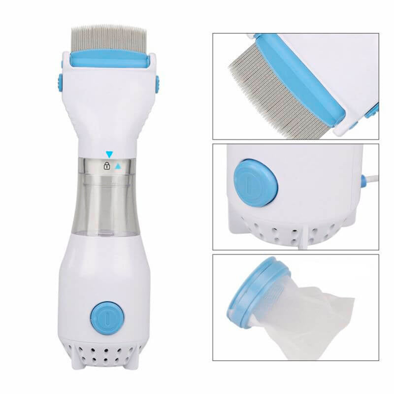 LiceCollector - Safe and Easy Electric Lice Removal Comb