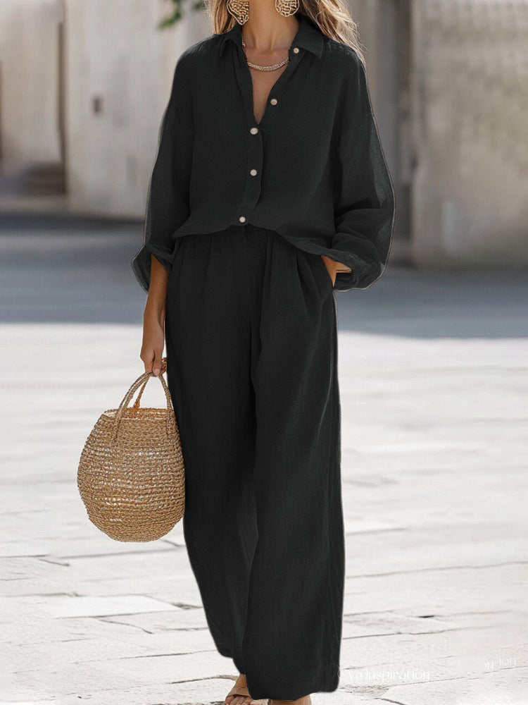 Light linen set